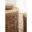 Two-Piece Rattan Side Table Set