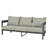 4-Piece Outdoor Conversation Set with Thick Cushioned Seating and Coffee Table-463040456