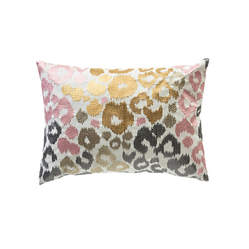 Alibi Ikat Pillow Cover & Insert, 14" x 20", Rectangular