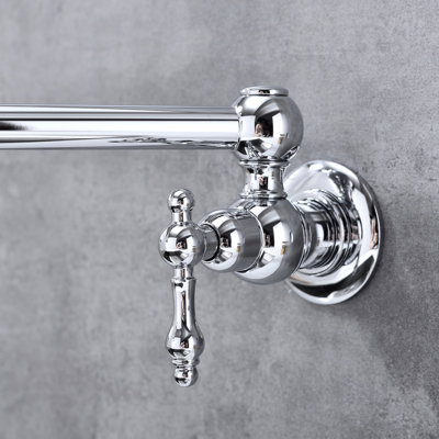 Wall Mount Folding Kitchen Pot Filler Faucet