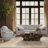Tov Furniture Vari Light Grey Textured Velvet Lounge Sofa-496550648