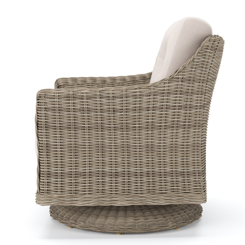 Kells Swivel Rocking Chair with Cushions