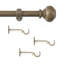 Tringle à rideau ajustable Samir Rustic-268032697-268032695