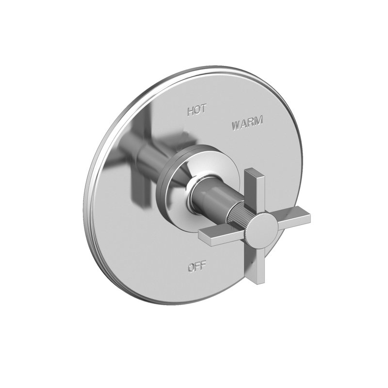 Balanced Pressure Shower Trim Plate With Handle. Less Showerhead, Arm And Flange.