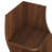 Corner Bookshelf, 5 Tier Modern Wall Shelf Bookcase Small Storage Rack Stylish Accent Wavy For Small Space, Plant Stand, Walnut-607043437-607043436