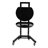 Hairdressing Trolley Foldable Salon Trolley Cart W/ Wheels