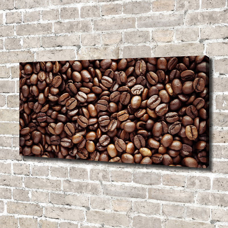 Coffee Beans - Print, 70cm H x 140cm W, Canvas