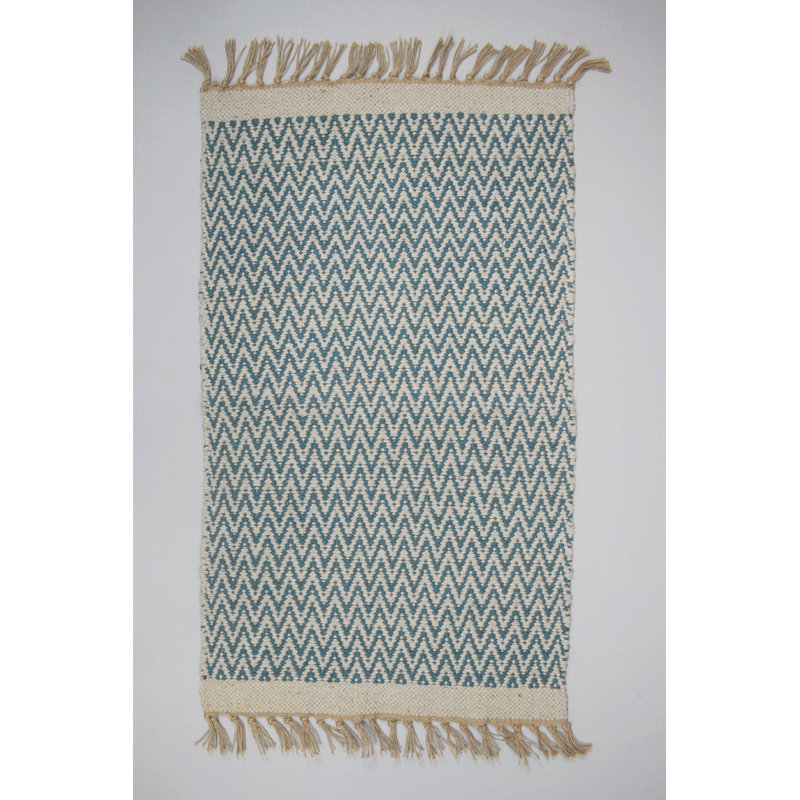 Ivanhoe Chevron Hand Woven Indoor / Outdoor Area Rug, Rectangle 70 x 115cm