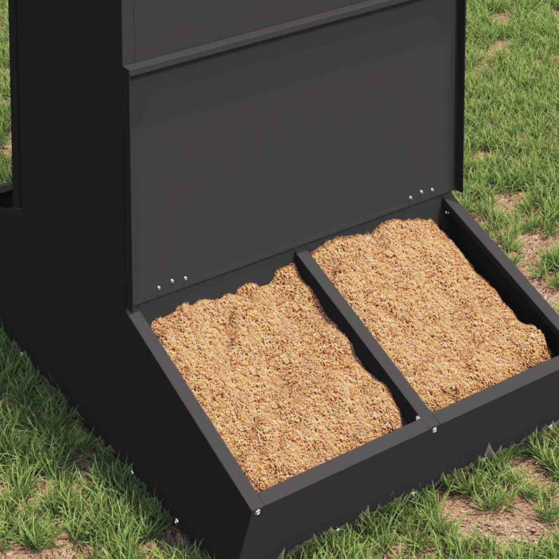 Cold-Rolled Steel Feeder, Black