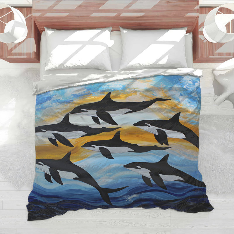 Édredon Orcas Bedding, Grand lit
