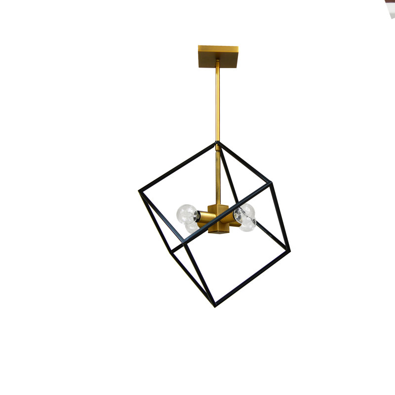 Elizalde 4 - Light Dimmable Chandelier, Vintage Bronze