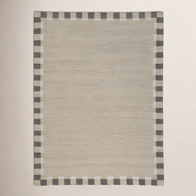 Heidi Checkered Flatweave Jute Rug