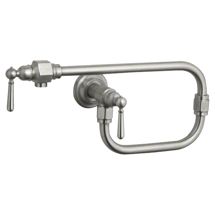 HiRise Pot Filler, Brushed Stainless