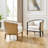 Beckner Upholstered Barrel Chair-626706675