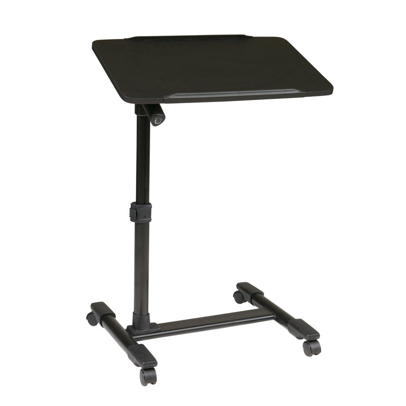 Chariot pour ordinateur portable réglable, Noir