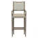 Reece Upholstered Counter Stool with Solid Wood Frame