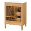 Meuble-lavabo moderne 24 po avec lavabo et tiroirs, base en bois massif | Idée cadeau-1754038798-1754038799