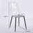 Elegant Modern Transparent Side Chairs, Set of 4 for Versatile Home Use-2010327032