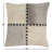Ilara Patchwork Leather/Suede Throw Pillow-88428609