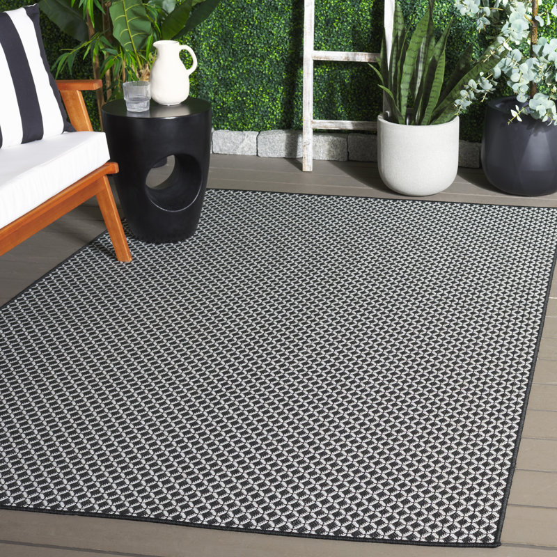 Terrace 804 Geometric Indoor/Outdoor Rug, Rectangle 9' x 12'