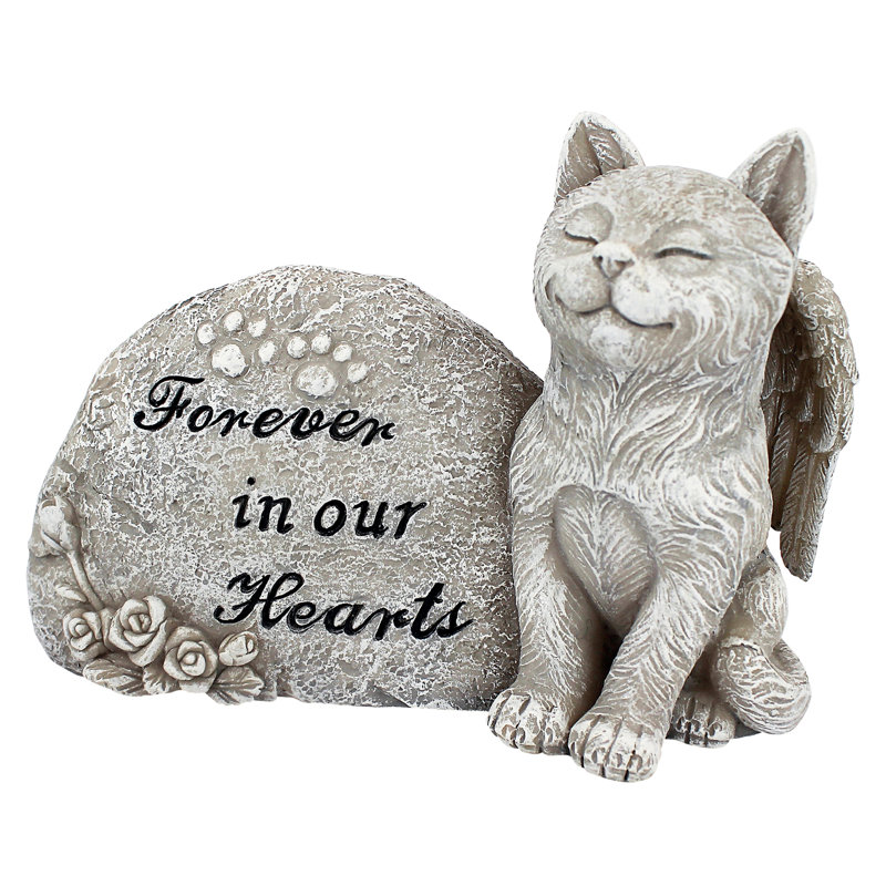 Statue de chat, animal de compagnie pour toujours dans nos cœurs