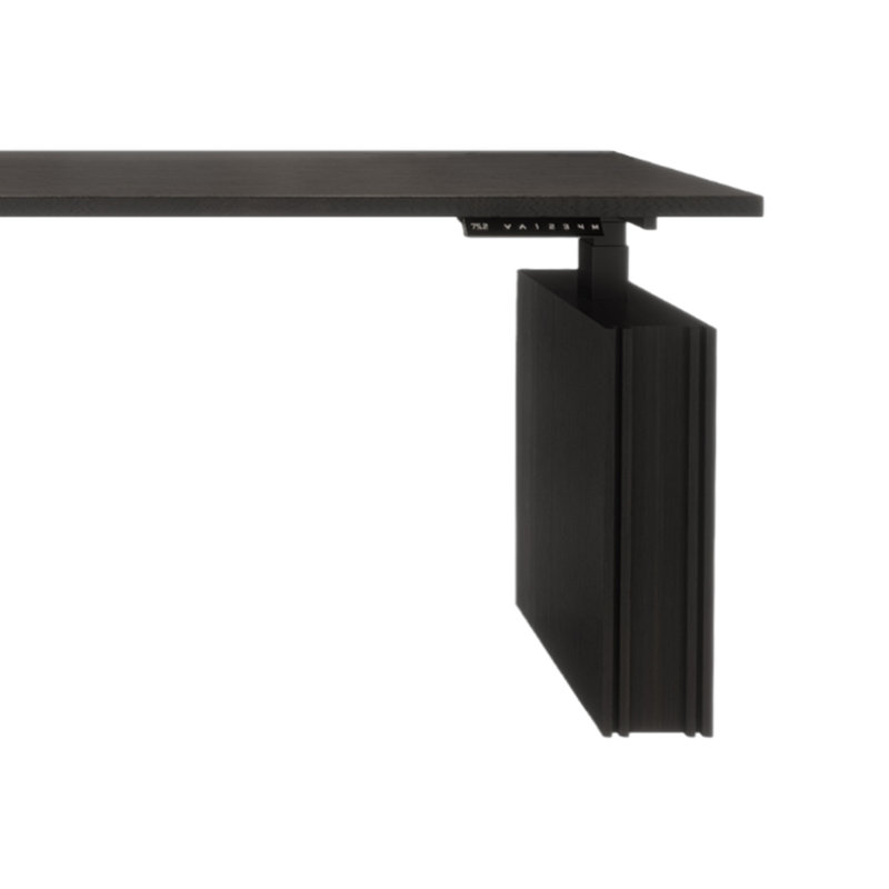 Bureau Blanchet, Noir, H 53,94 po x l 55,12 po x P 25,59 po
