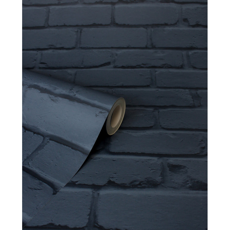 Papier peint Alpin, Bleu