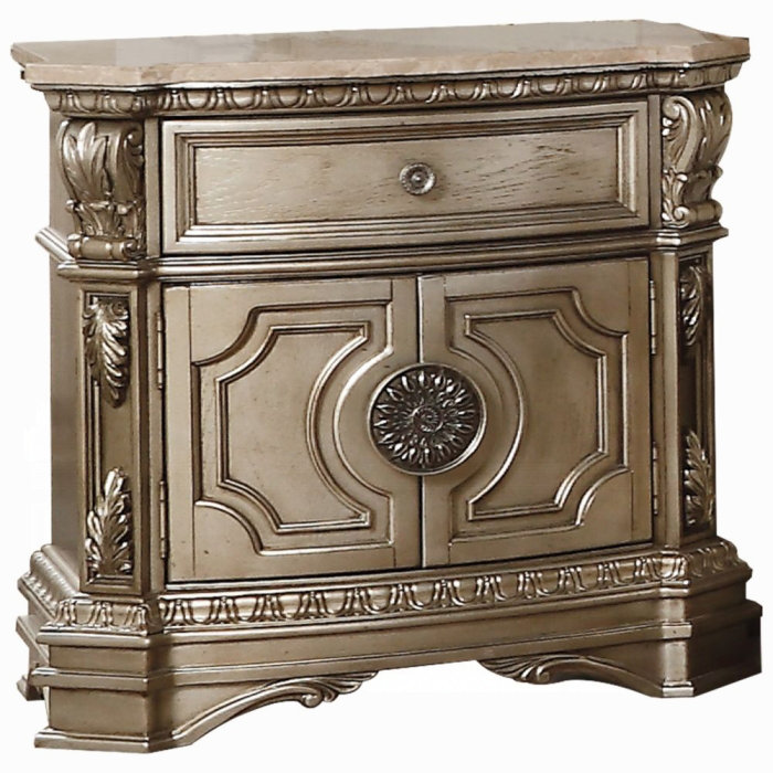 Holman Nightstand W/Marble Top