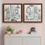 «Opulent Bath I», ensemble de 2 peintures sur toile encadrées-2079942353-2079942365