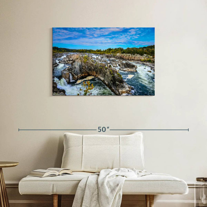 Great Falls, 24" H x 36" W