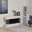 Latitude Run 58 cm W White Electric Fireplace with 5120 BTU