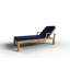 Outdoor Teak Chaise Lounge-1070998179