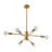 Kinman Modern 6-Light Sputnik Chandelier-29552781