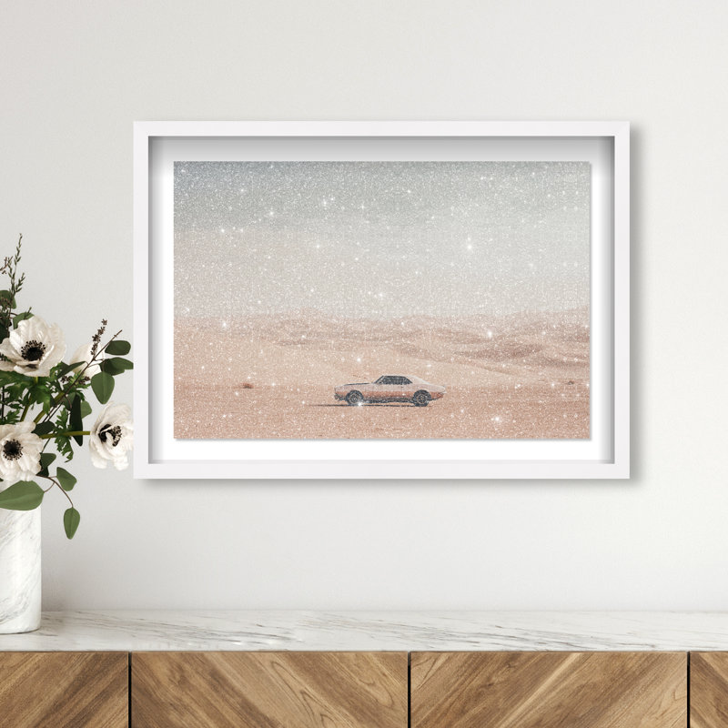 Mechanical Soliloquy Print by Oliver Gal, 11.5"H x 16.5"W, White Shadowbox