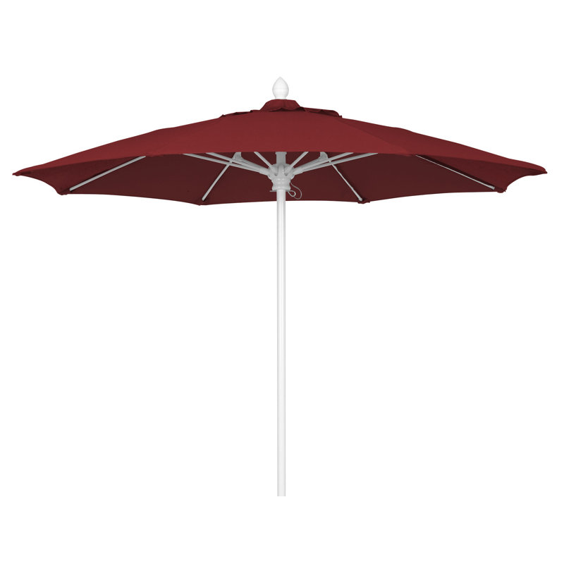 Parasol de marché 9 pi Prestige, Bourgogne, Blanc