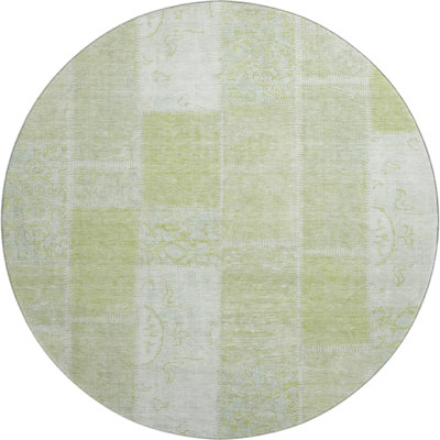 Premium Machine Washable Cerrito Aloe Rug