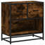 60cm W Metal Bedside Table-2140315944