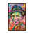 Classic Brown Wood Framed Canvas