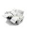 Causeuse moderne inclinable-705432096