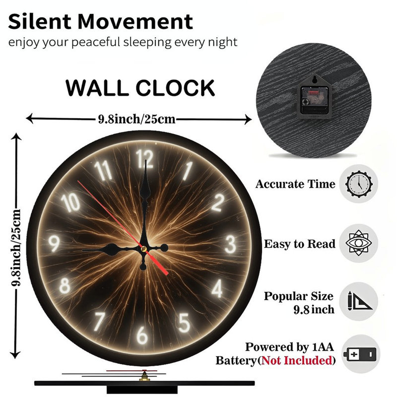 Horloge murale Creative Creative