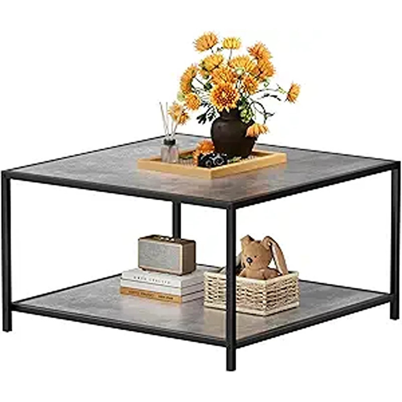 Table basse de salon, table basse carrée moderne ...