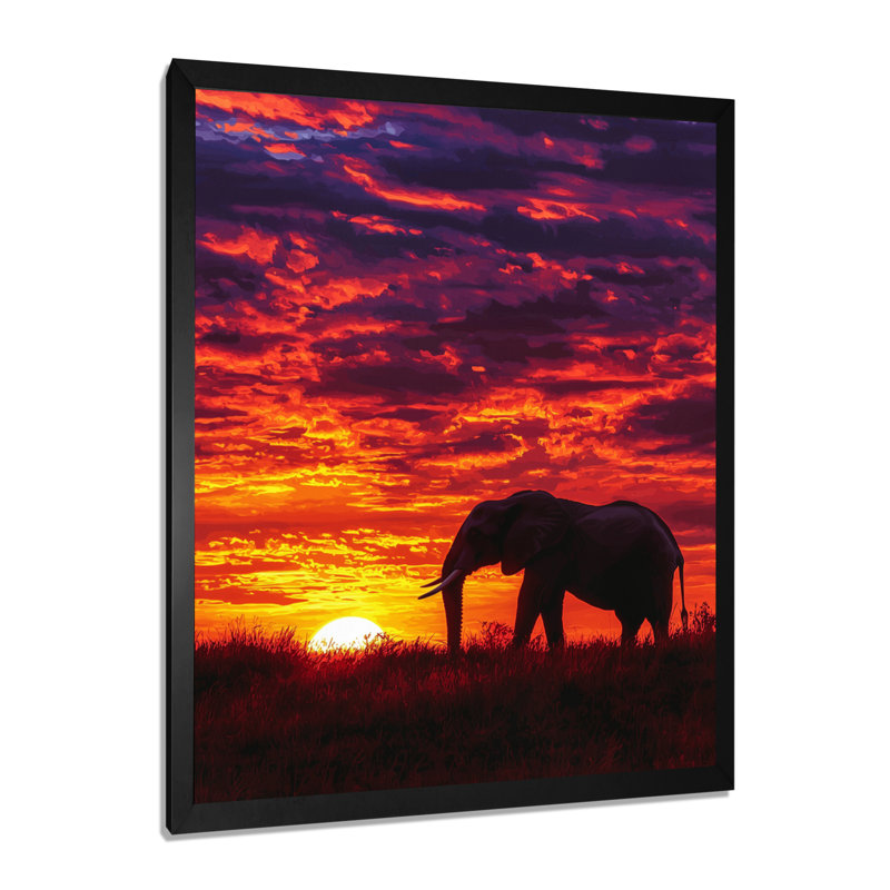 Imler - animaux, art mural, Noir, H 20 po x l 12 po, Reproduction encadrée d'une seule photo