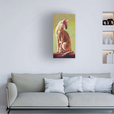 Wrapped Canvas Wall Art - Rita Kirkman 'Elegance' Wall Art for Living Room, Bedroom, or Office Décor  - 24x47