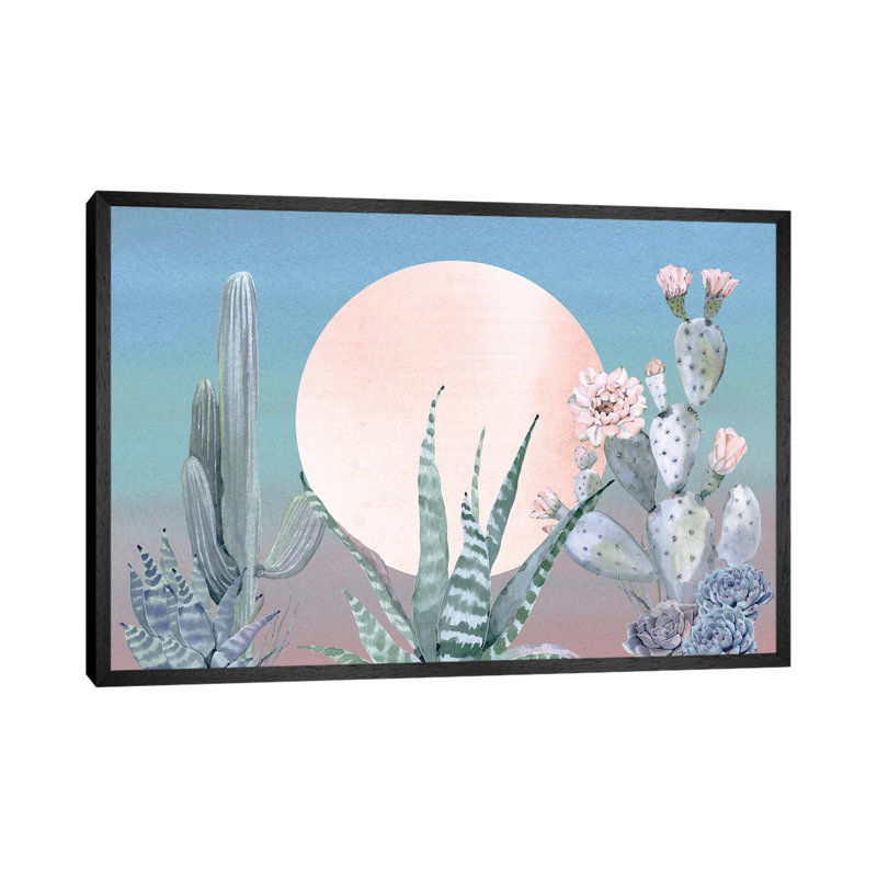 Desert Twilight III by Nature Magick - Print on Canvas, Black Framed, 152.5 cm H x 101.5 cm W