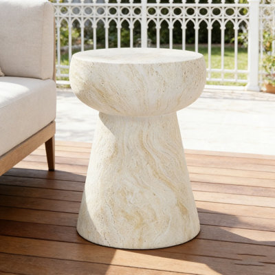 Table d'extérieur en béton pour l'extérieur