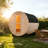 Sansheng® Outdoor 4 Person White Pine Barrel Sauna Heater for Backyard, Garden and Patio Use(70.86''L x 70.86''W x 74.8''H)