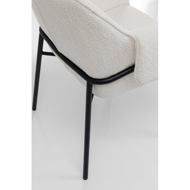 Bess Armchair in Cream, Cream coloured