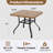 Square Patio Table With Umbrella Hole-936923691