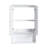 Bathroom Storage Cabinet,Soft Close Drawer,Glossy White