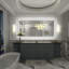 Miroir de salle de bain / meuble-lavabo Aevar-953807129